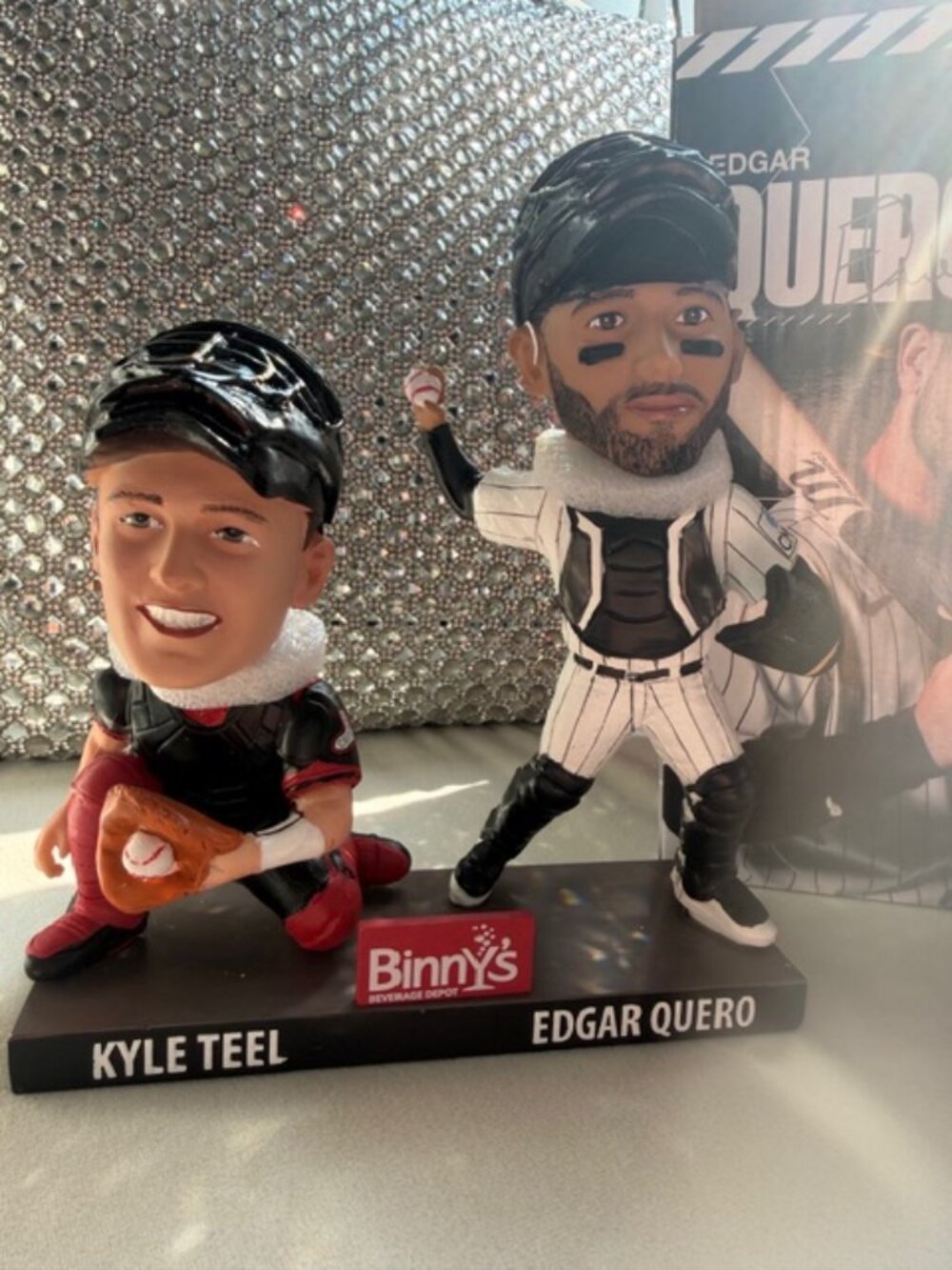 Chicago White Sox Kyle Teel & Edgar Quero Bobblehead SGA 5/30/26 MLB Baseball